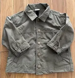 petit main ミリタリージャケット　薄手アウター　80cm