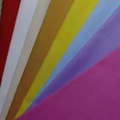 35✕25cmサイズ無地ハギレ8枚セット（3）