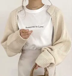 nugu カーディガンボレロ