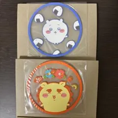 【フラットガシャポン】ちいかわ クリアラバーコースター2 2点セット