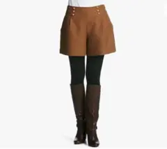 ハイウエスト ショートパンツ