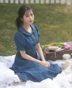 evelyn デニムワンピース