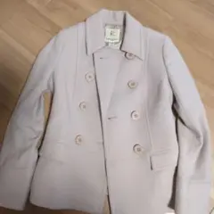 ベージュ ピーコート