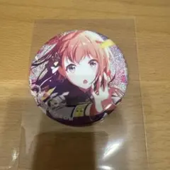 プロセカ　花里みのり　グリッター缶バッジ