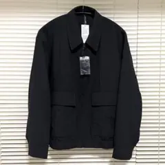 ユニクロ U ショートブルゾン ブラック Lサイズ