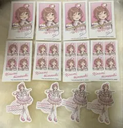 学園アイドルマスター　姫崎莉波　ジョイフルマーチング　IDphoto 4セット