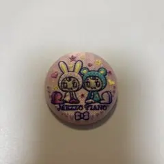 ナルミヤキャラクターズ　刺繍缶バッチ　メゾピアノ