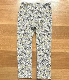 美品　ユニクロ　レギンス　花柄　女の子　100