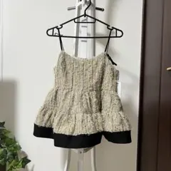 SNIDEL ボリュームティアードキャミソール - メルカリ