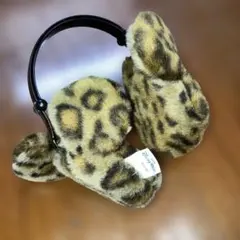 ☆東京ディズニーリゾート　ミッキー　ヒョウ柄　イヤマフ　耳当て　希少☆