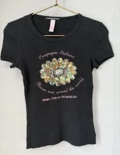 Compagnia Italiana スパンコール刺繍 Tシャツのサムネイル