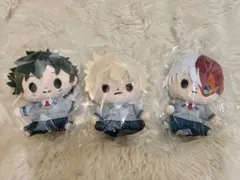 僕のヒーローアカデミア　未開封 もっちびぬいぐるみ　緑谷　爆豪　轟