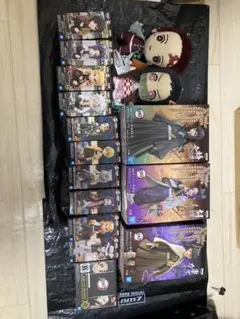 鬼滅の刃 フィギュア ぬいぐるみ 時計セット