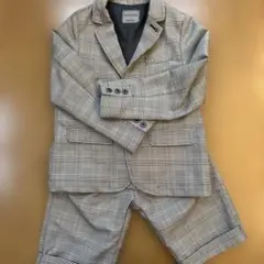 BRANSHES チェック柄 スーツ・ブレザー 130