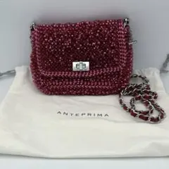 極美品 アンテプリマ ショルダーバッグ ルッケット ターンロック