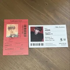 MILESixTONES ジェシー IDカード