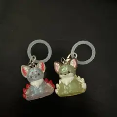 ちょこんと九尾さま お供マスコット2 めじるしアクセサリーのサムネイル
