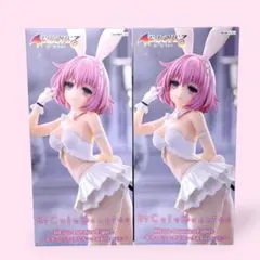 とらぶる ビーキュートバニーフィギュア モモwhite ver. 2点セット