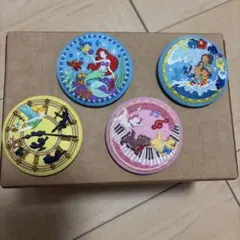 ディズニー刺繍缶バッチ