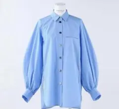 ENFOLD VOLUME-SLEEVE BASIC SHIRT 38のサムネイル
