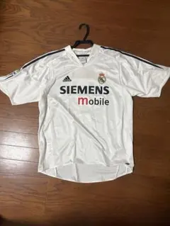 【新品正規品】レアルマドリードユニフォーム　04-05 ホーム　R.カルロス選手 新品正規品】レアルマドリードユニフォーム 04-05 ホーム R