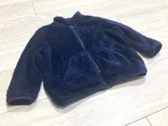 ネイビー フリースジャケット