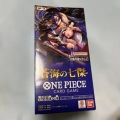 ワンピースカード 蒼海の七傑 1 BOX プレミアムバンダイ当選品 テープ