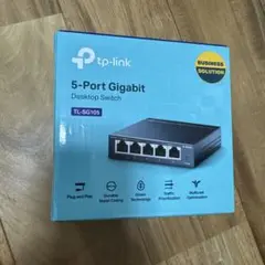 【新品未使用】TP-Link 5ポート デスクトップ スイッチングハブ