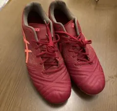 ASICS サッカーシューズ スパイク レッド/オレンジ