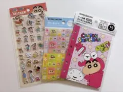 amifa クレヨンしんちゃん 新作 シール帳 ぷっくりステッカー タイルシールのサムネイル