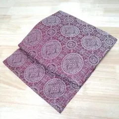 二部式作り帯♥付け帯♥洋風デザイン♥華紋♥アラベスク調♥アンティーク