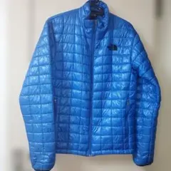 THE NORTH FACE 青 ダウンジャケット