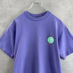 90s USA製 OCEAN PACIFIC 両面プリントTシャツ M パープルのサムネイル