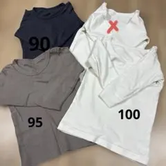 長袖アンダーシャツ3色セット