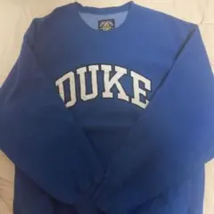 DUKEロゴ スウェット XL 青のサムネイル