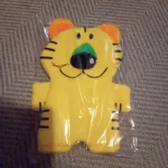 たべっこどうぶつ　ダイカットポーチ　トラ