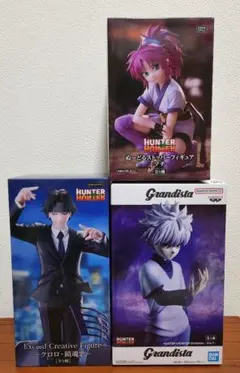 【Hunter x Hunter 】キルア＆クロロ＆フィギュア３点セット①