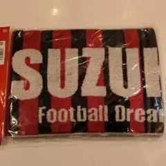 鹿島アントラーズ　鈴木優磨　フリンジ付きタオルマフラー ストライプ 40番