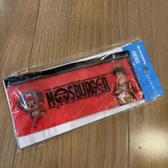 未使用品！ワンピース ✖️MOSBURGER スライダーケース　赤