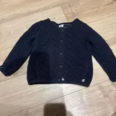 PETIT BATEAU キルティング カーディガン 95cmのサムネイル