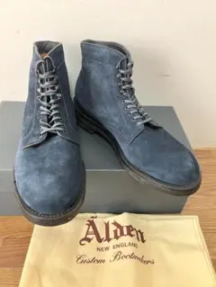 ALDEN オールデン N6811H ネイビースエード 7.5D - メルカリ