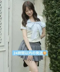 2wayリボンレイヤードライクトップスのサムネイル