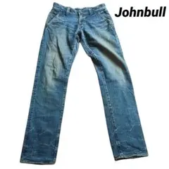 日本製✨Johnbullジョンブル 11104 ユーズド加工 アシンメトリー Mのサムネイル