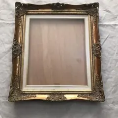 F8 油彩額縁 アンティーク ゴールド