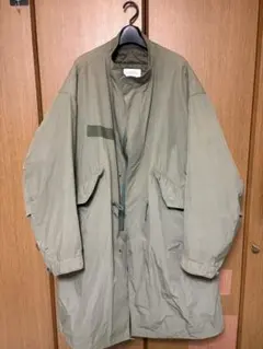 ミリタリーコート キルティングライナー付き カーキ オーバーサイズ M65風