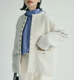 2025年最新】pual ce cin レディース ノーカラージャケットの人気