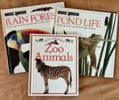 洋書 絵本 EYE OPENERS Zoo Animals 他３冊セット