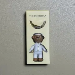 The Peninsula Page Bear Key Ring