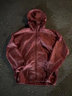 90's old uniqlo shell jacket check plaid