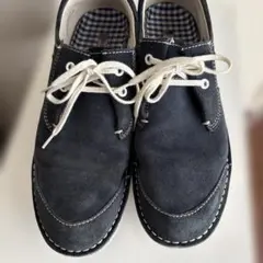 REGAL リーガル ネイビー スエード レースアップシューズ